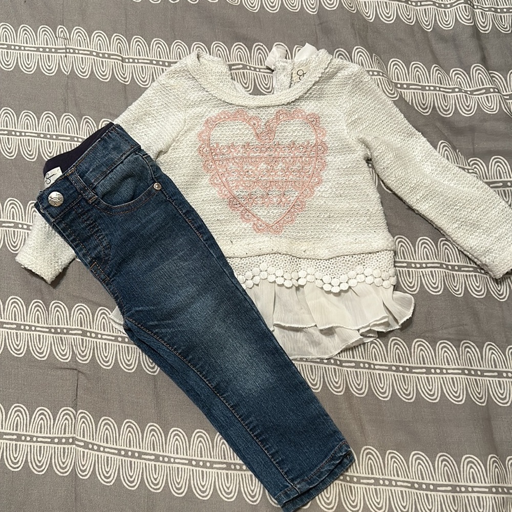 Jessica Simpson 12 months old outfit.
